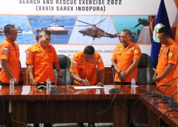 Ronaldi Resmi Menjabat Kaur Umum Basarnas Natuna Gantikan Sipranidi