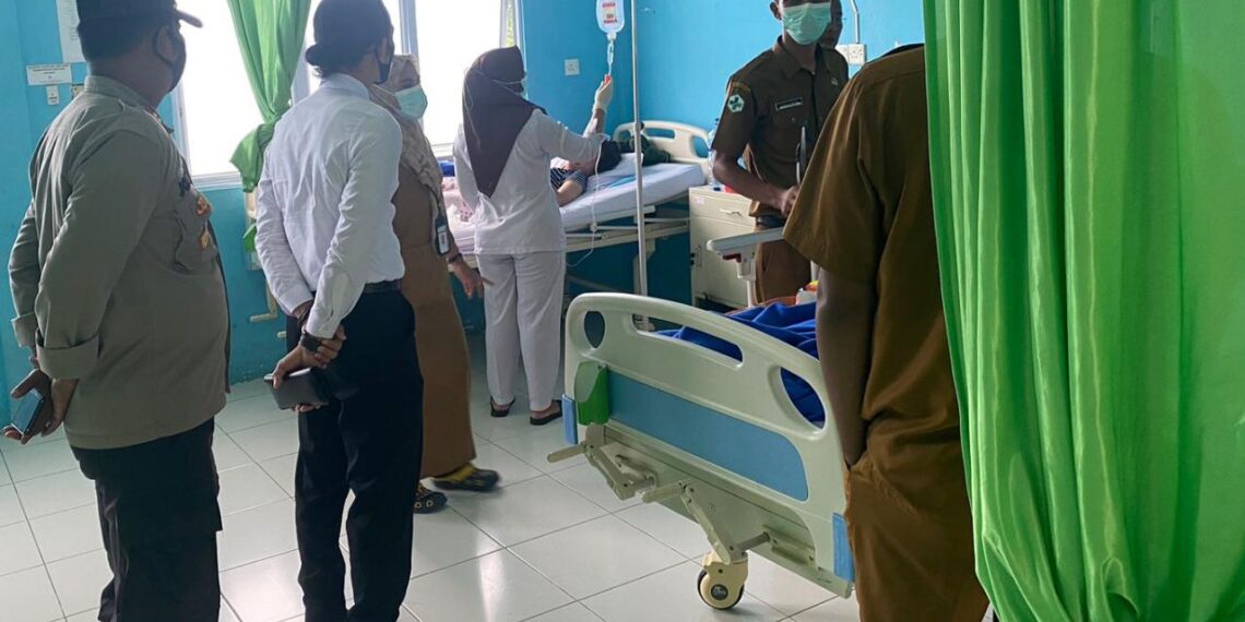 Tingkatkan Sinergitas, Polsek Jemaja Kunjungi RSUD Jemaja Dan Laksanakan Apel Gabungan