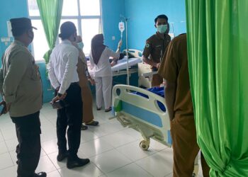 Tingkatkan Sinergitas, Polsek Jemaja Kunjungi RSUD Jemaja Dan Laksanakan Apel Gabungan