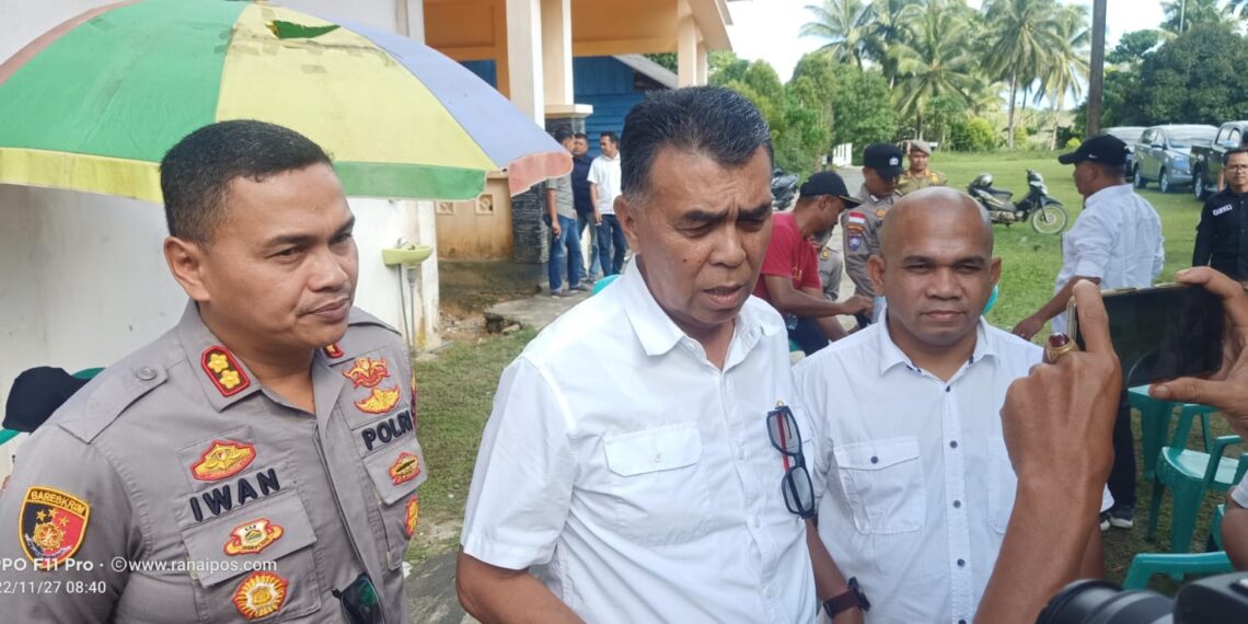 Pastikan Pilkades Serentak Kondusif, Bupati Natuna Bersama Forkopimda Tinjau TPS.