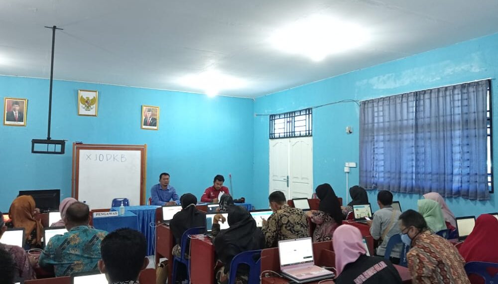 214 Peserta Ujian Calon Guru P3K Deselenggarakan di Anambas.