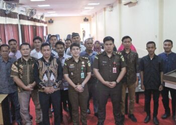 Cabjari Tarempa Beri Materi Pelatihan Kepada Panwaslu Kecamatan