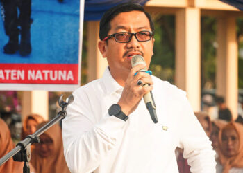 Hadiri Senam Masal HUT DPW Ke-23, Sekda Natuna : Mari Kita Tingkatkan Silaturahim