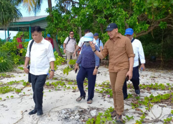 Tinjau Pulau Senoa Natuna, Direktur PT DI : Pulau Senoa Layak Dijadikan Waterbase Amphibi