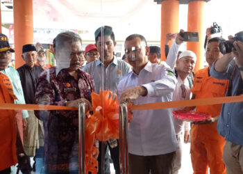 Wakil Bupati Natuna Rodhial Huda Resmikan Unit Siaga SAR Kecamatan Serasan
