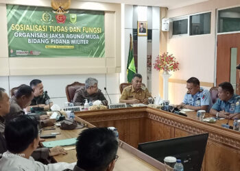 Sejampidmil Sosialisasi Tupoksi Organisasi Jaksa Agung Muda Bidang Pidana Militer Di Natuna