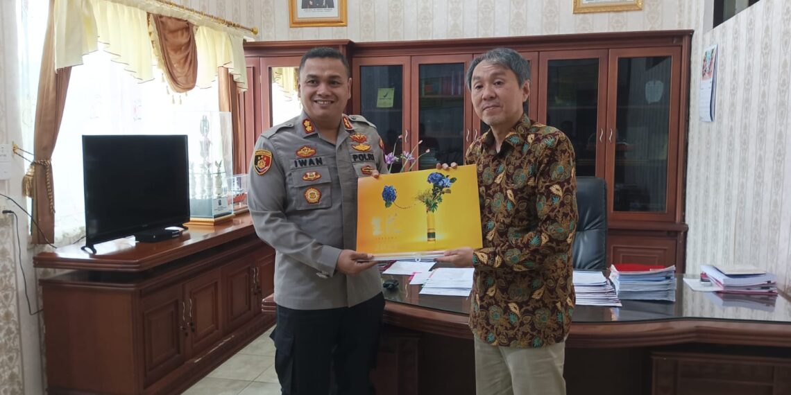 Kapolres Natuna Dikunjungi Konsulat Jenderal Jepang, Ada Apa ?