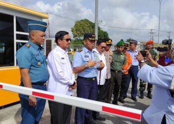 Diresmikan, Puskopau Lanud RSA Natuna Miliki Sistem Parkir Elektronik, Berapa Harga Parkirnya..?