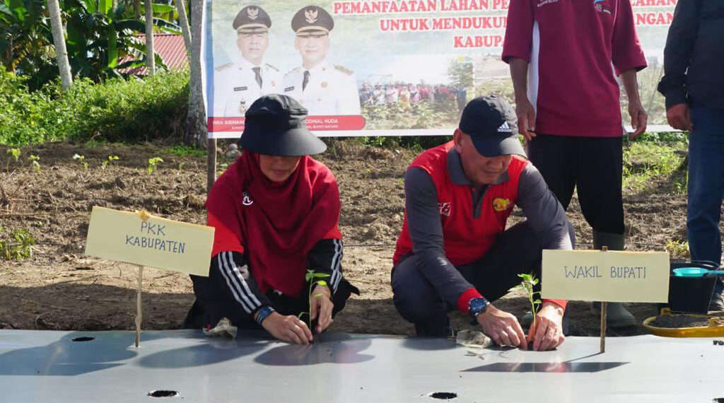Wakil Bupati Natuna Hadiri Acara Pencanangan Gerakan Menanam Cepat Panen
