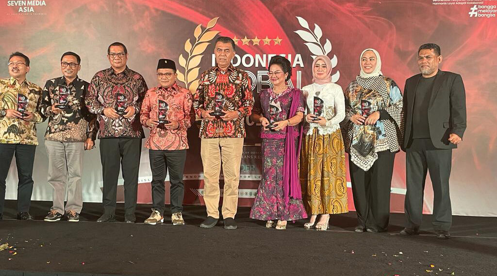 Raih Prestasi, Bupati Natuna Terima Penghargaan Indonesia Global Award 2022 Sebagai The Best Regent and Performance 2022.