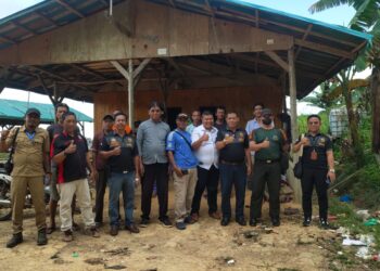 Masyarakat Kebon Lima Bersama L-KPK dan Management PT BMS Survey Lokasi Bintan