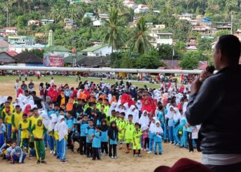 PGRI Kecamatan Siantan Anambas Gelar Pekan Olahraga Tingkat SD dan SMP