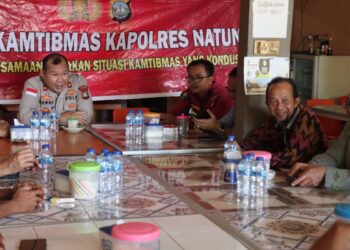 Jumat Curhat Kamtibmas Polres Natuna, Bersama Masyarakat Bangun Kebersamaan Ciptakan Situasi Aman Dan Kondusif