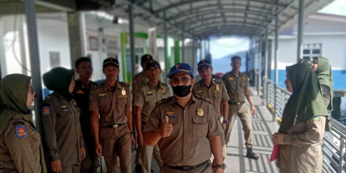 Satpol PP Gelar Razia Indisipliner Bagi PNS dan PTT di Anambas, Barry Narwan : Terjaring Razia Diproses