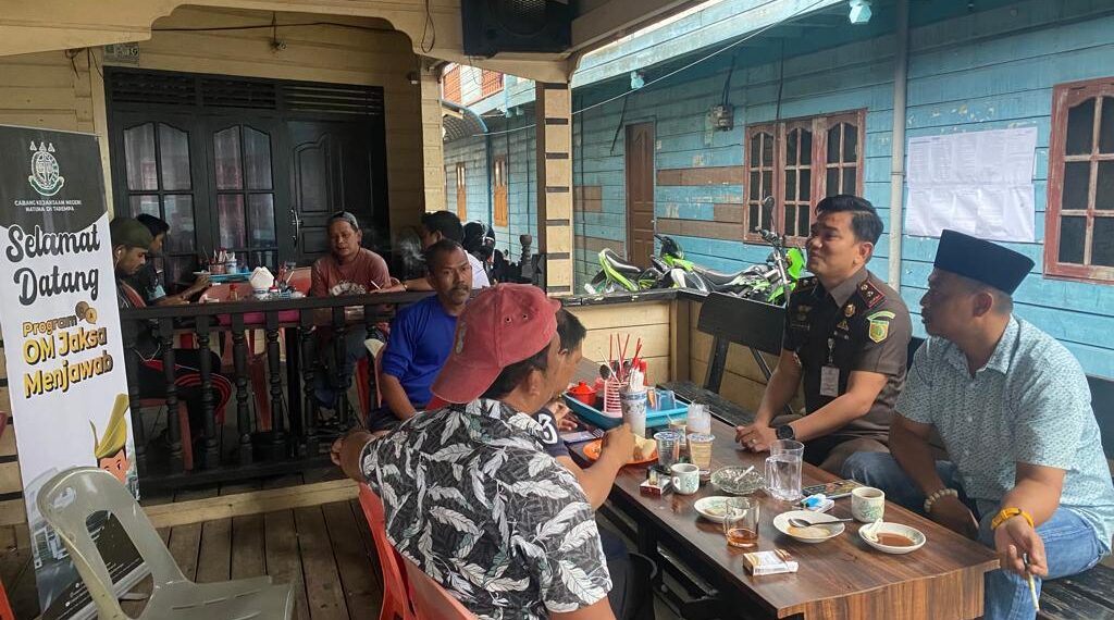 Berikan Pengatahuan Tentang Hukum, Kacapjari Natuna di Tarempa Gelar Program Jaksa Menjawab