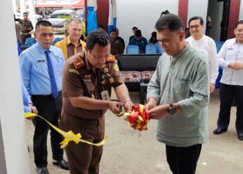 Bupati dan Kajari Natuna Resmikan Gedung Kantor Pengacara Negara Kejari Natuna