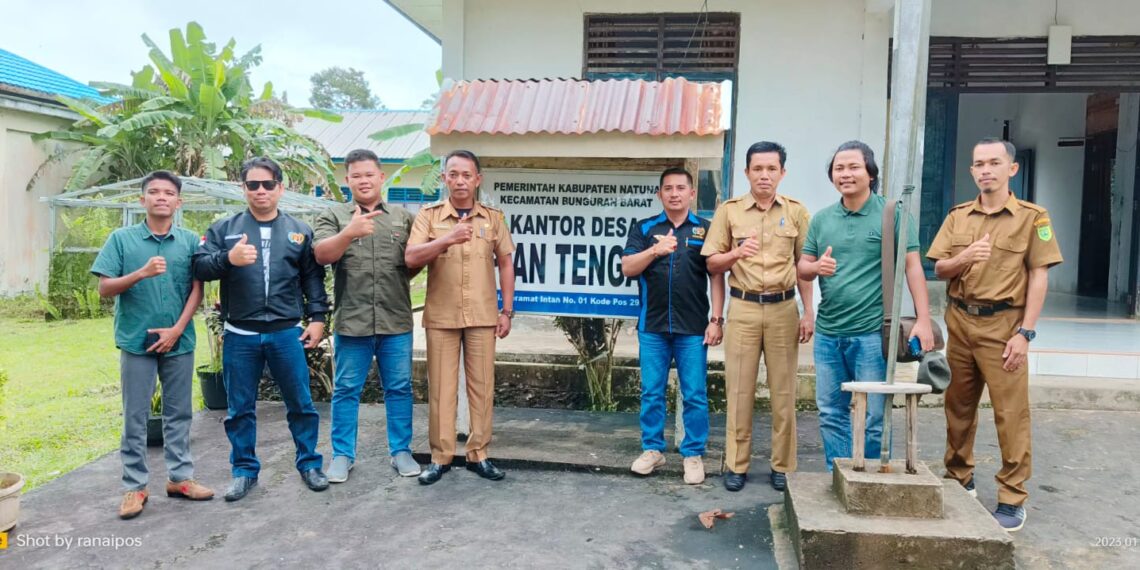Bahas Persiapan HPN, PWI Natuna Lakukan Rapat Bersama Kades Pian Tengah dan Mekar Jaya