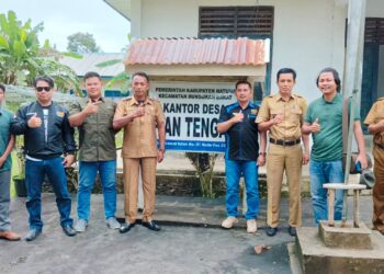 Bahas Persiapan HPN, PWI Natuna Lakukan Rapat Bersama Kades Pian Tengah dan Mekar Jaya