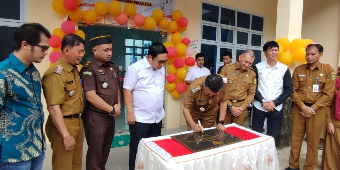 Sempat Macet Pembangunan, Akhirnya Puskesmas PL 3 Diresmikan, Wan Siswandi : Petugas Medis Berikan Pelayanan Terbaik