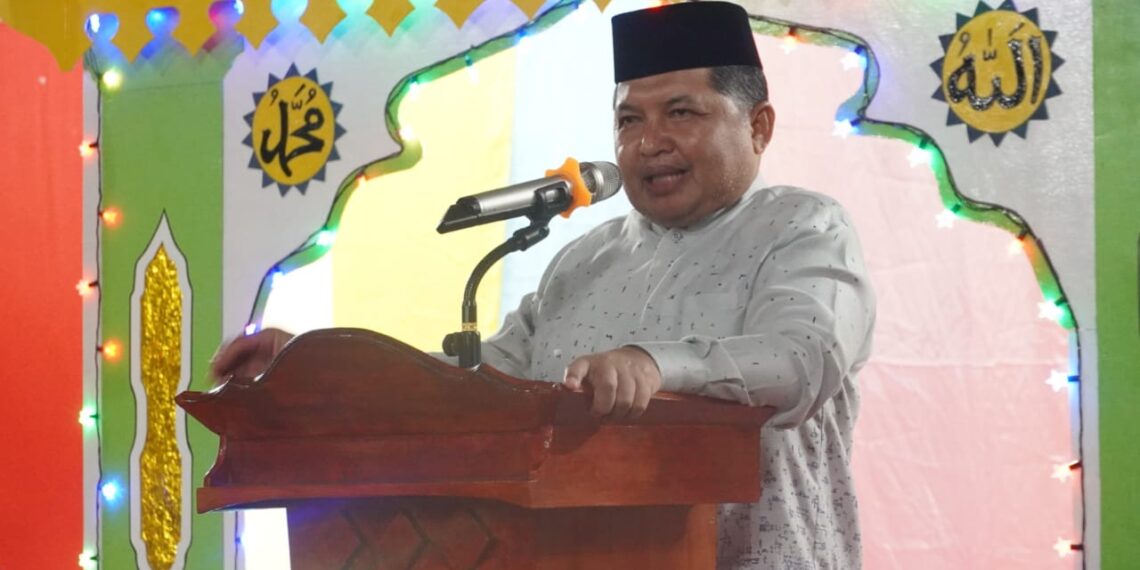 Wakil Bupati Anambas Wan Zuhendra Buka STQ Ke IV di Kecamatan Siantan Selatan