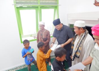 Kajari Natuna Lakukan Do’a Syukuran Tempati Rumah Hingga Santuni Anak Yatim