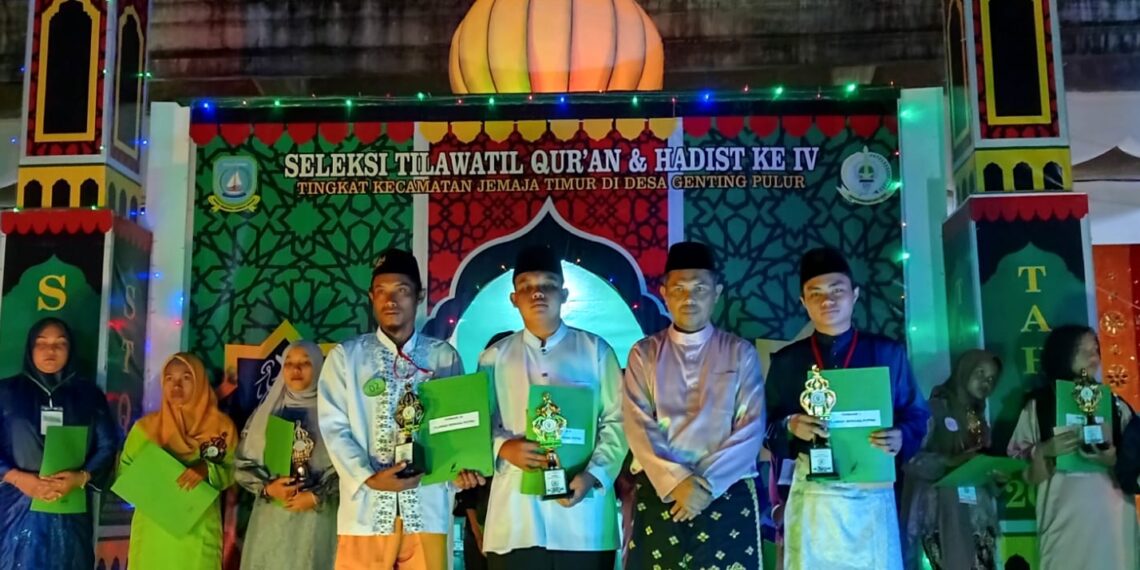 Staf Ahli Bupati Anambas, Akmaruzzaman Tutup Acara STQH Ke IV Kecamatan Jemaja Timur