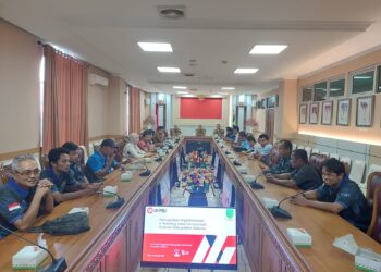 Diskominfo Gandeng UKPBJ Sosialisasi E-katalog Bagi Media di Natuna