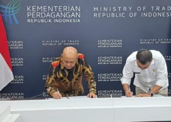 Bupati Natuna Wan Siswandi Teken Mou Bersama Sekretariat Kementerian Perdagangan RI