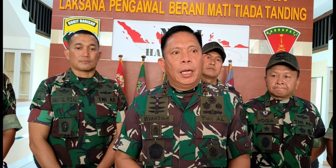 Pangkogabwilhan I Kunjungi Natuna, Laksamana Madya TNI Irvansyah, SH : Khusus Kunker ke Natuna Untuk Mengecek Kekuatan Unsur TNI Pengamanan LNU