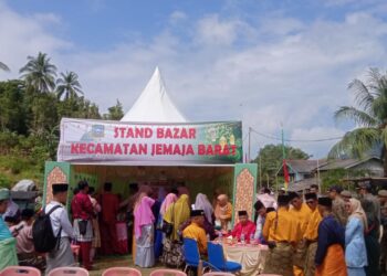 Bazar STQH Ke-Vlll Anambas di Buka Resmi Oleh Heryana Abdul Haris, Stan Bazar Jadi Perbincangan