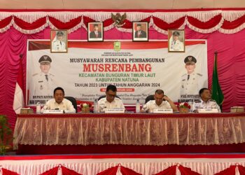 Ketua DPRD Natuna Hadiri Musrenbang Kecamatan Bunguran Timur Laut