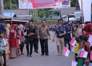 Ketua DPRD Natuna Daeng Amhar Hadiri Peringatan HPN PWI di Desa Pian Tengah