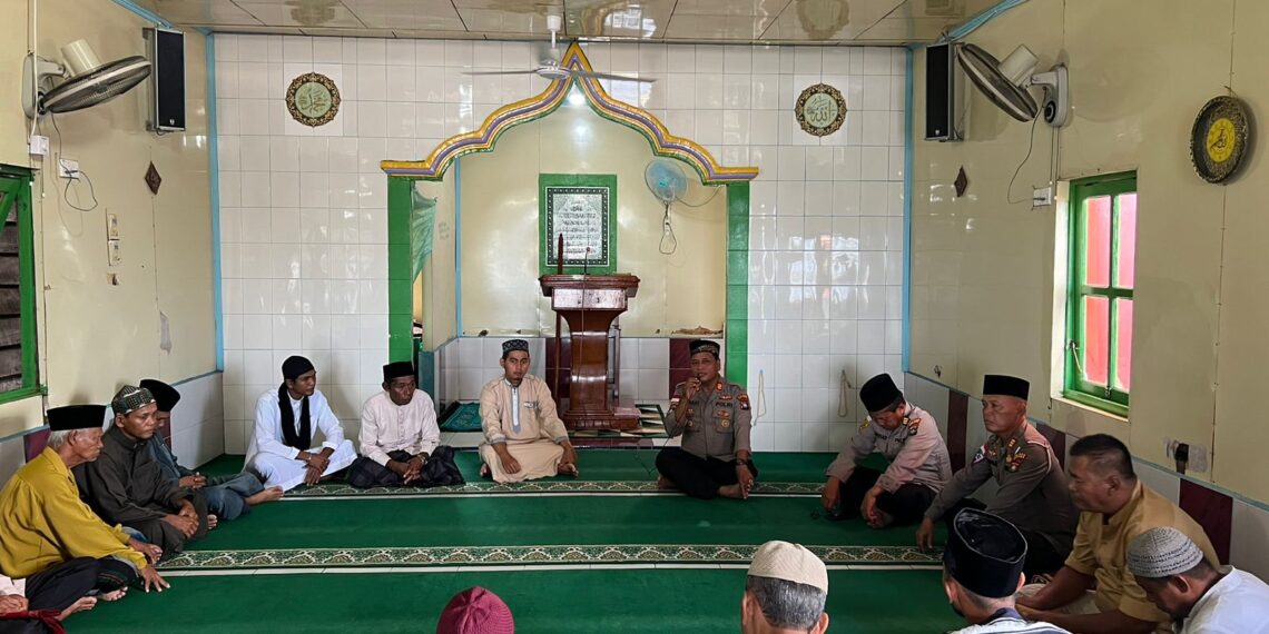 Melalui Jum’at Curhat, Polres Natuna Bincang Bersama Masyarakat Penagi