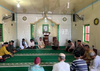 Melalui Jum’at Curhat, Polres Natuna Bincang Bersama Masyarakat Penagi