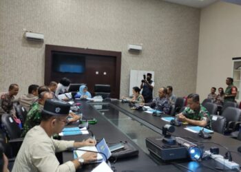 Waĺikota Tanjungpinang Bersama Forkopimda Rapat Persiapan Hari Raya Idul Fitri 1444 Hijriah