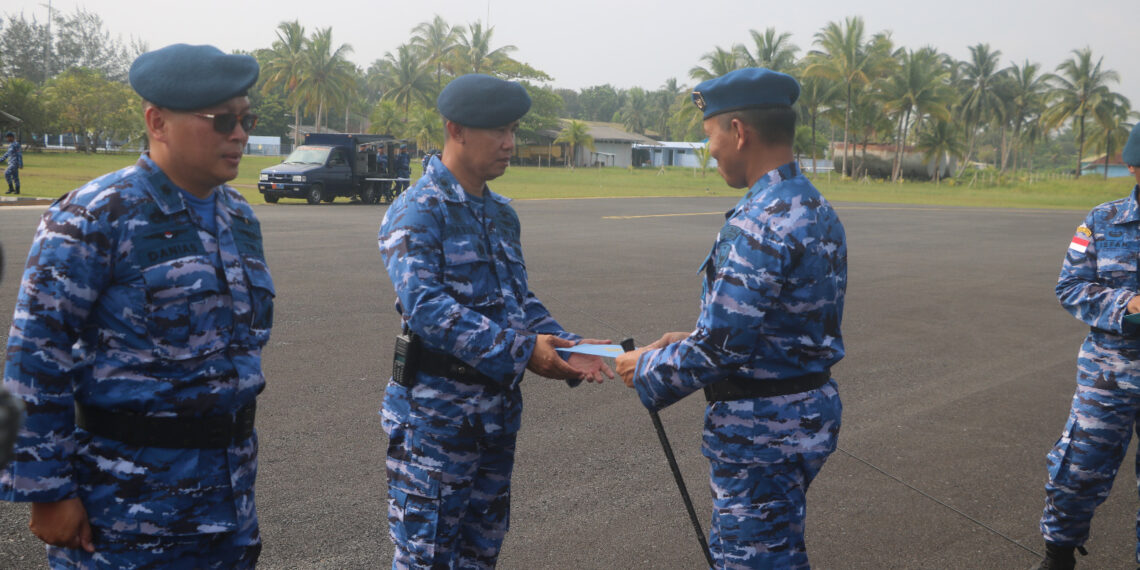 Danlanud RSA Beri Apresiasi Prajurit dan PNS TNI AU di Perbatasan