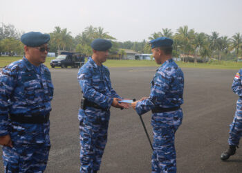 Danlanud RSA Beri Apresiasi Prajurit dan PNS TNI AU di Perbatasan