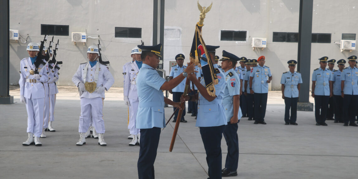Danlanud Raden Sadjad Pimpin Sertijab Danskadron Udara 52