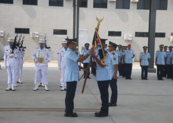 Danlanud Raden Sadjad Pimpin Sertijab Danskadron Udara 52