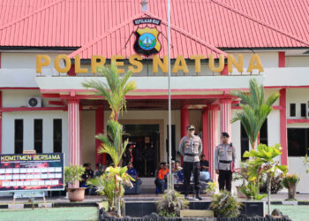 Cegah Karhutla, Polres Bersama TNI, Pemerintah Daerah dan Instansi Terkait Laksanakan Apel Deklarasi