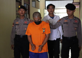 Polres Natuna Rilis Pelaku Pembunuhan ABK KM Samudra