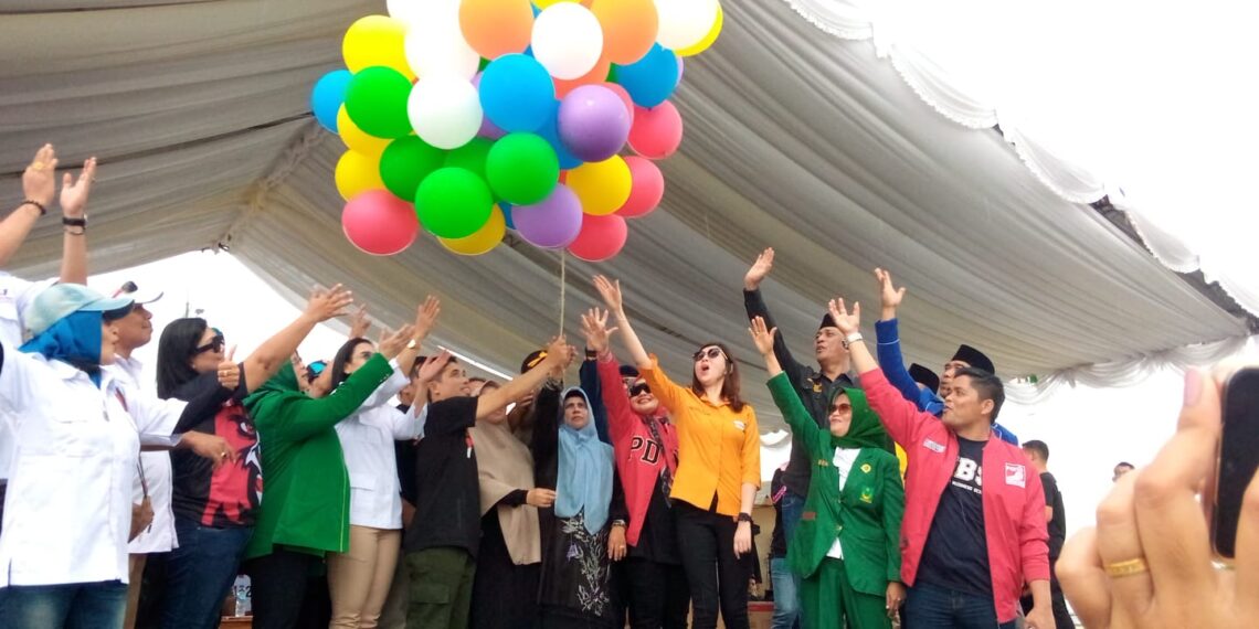 Bawaslu Tanjungpinang Gelar Parade Obor Demokrasi Indonesia 2024