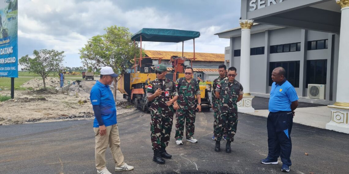 Lanud Raden Sadjad Dapat Bantuan Perbaikan Akses Jalan dari Menteri PUPR