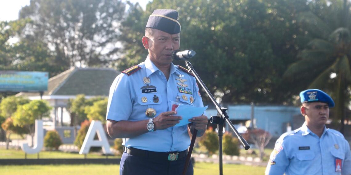 Danlanud RSA Natuna Pimpin Upacara Peringatan Harkitnas Ke-115