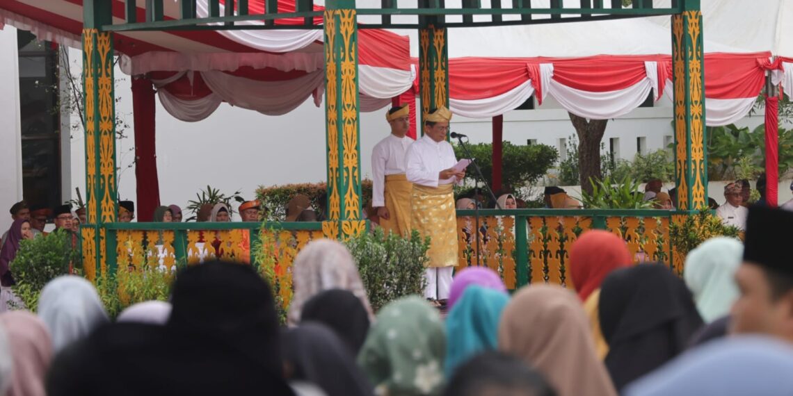 Gubernur Ansar Pimpin Upacara Peringatan Hari Lahir Pancasila Serta Ajakan Mengaktualisasi Nilainya