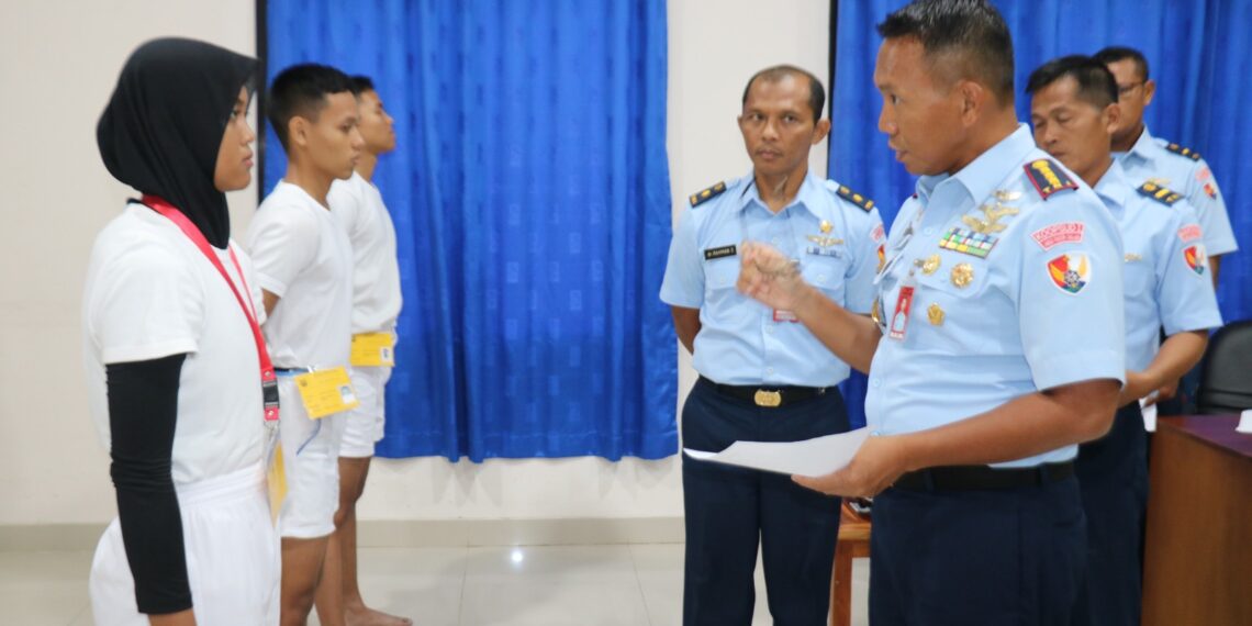 Danlanud Raden Sadjad Natuna Pimpin Sidang Panlihda Calon Taruna Taruni AAU TA 2023