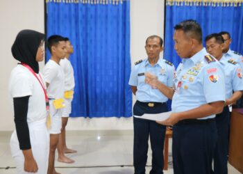 Danlanud Raden Sadjad Natuna Pimpin Sidang Panlihda Calon Taruna Taruni AAU TA 2023