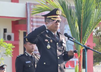 Peringati Hari Lahir Pancasila 1 Juni, Kapolres Natuna AKBP Nanang Budi Pimpin Upacara di Halaman Mapolres