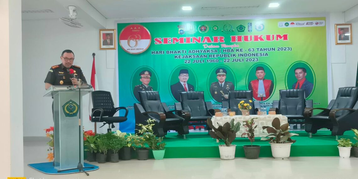 Peringati Hari Bhakti Adhyaksa ke – 63, Kejari Natuna Gelar Seminar Hukum