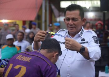 Gubernur Kepri Ansar Ahmad Tutup Turnamen Olahraga Piala GK 2023 Zona Anambas Cabang Voli, Futsal dan Sepakbola